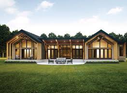midcentury timber frame homes modern