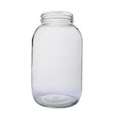 Economy Round Glass Jar