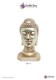 Buy Buddha Head Antique Silver Statue I