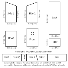 Bird House Plans