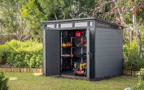 Cortina Graphite Large Storage Shed