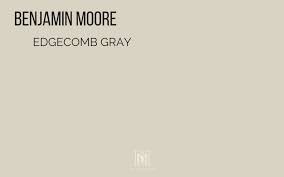 Edgecomb Gray The Perfect Greige Paint