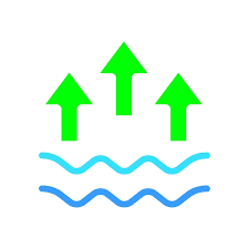 Raise The Water Level Line Icon Liquid