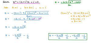 Lesson Quadratic Equations With