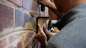 Install A Mantel Over A Brick Fireplace