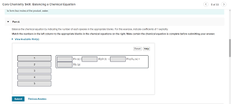 Pre Chemistry Skill Balancing A