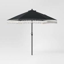 9 X9 Fringe Market Patio Umbrella