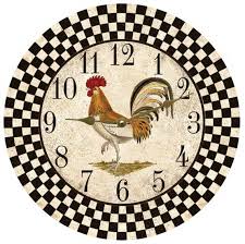 Country Kitchen Clock