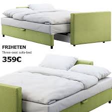 Friheten Sofa Bed Ikea 3d Model Cgtrader