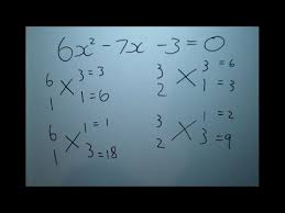 Factorising Quadratics Cross