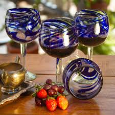 Handblown Eco Friendly Wine Glasses In