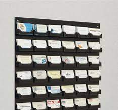 Wall Mounted Business Card Holder