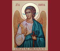 Orthodox Icon Guardian Angel Digital