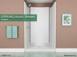 Installation Sterling Accord Showers