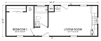 Single Wide Mobile Home Floor Plans