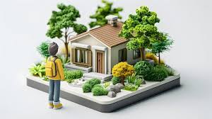 Isometric 3d Cute Icon With Retirement