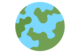 Planet Color Icon Earth Symbol World