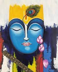 Krishna Painting Indian Art Indian