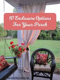 Porch Enclosures Ten Great Ideas To
