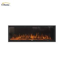 50 In Classic Built In Or Wall Mounted Direct Vent Electric Fireplace Insert