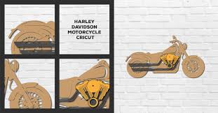 Harley Davidson Motorcycle Cricut Svg