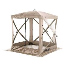 Clam Quick Set 6 X 6 Ft Traveler Portable Outdoor Camp Shelter W 3 Wind Panels