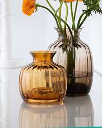 Buy Dartington Cushion Amber Vase
