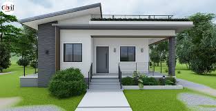 Simple Modern House Design Plan10 X 10