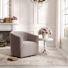 Rustic Manor Arlene Taupe Upholstered