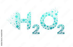 Hydrogen Peroxide H2o2 Bubble Logo