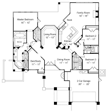 Contemporary Floor Plan 3 Bedrms 2 5