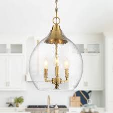 Globe Pendant Light Fixture