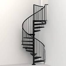 Black Spiral Staircase Kit K03020