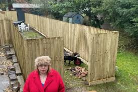 Resident Erects Eyesore Fence