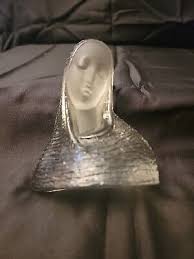 Viking Handmade Mary Glass Sculpture