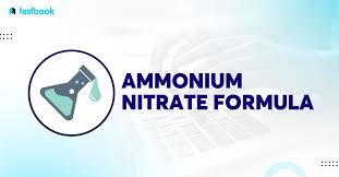 Ammonium Nitrate Formula Explained