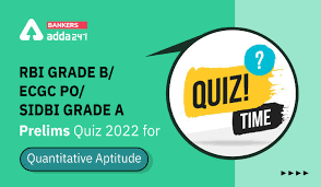 Quantitative Aptitude Quiz For Rbi