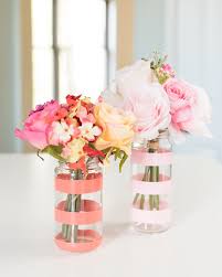 Diy Flower Vase With Recycled Glass Jar