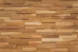 Natural Teak 3d Wall Panels For