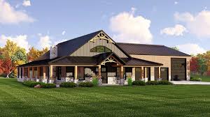 House Plan 41888 Barndominium Style