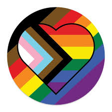 Heart Progress Pride Flag Rainbow Flag
