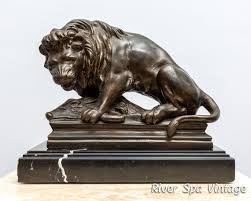 Lion Sculpture Marble Lion Statue