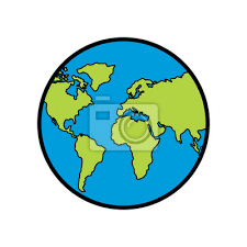 Earth Planet World Globe Map Icon
