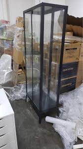 Ikea Milsbo Glass Cabinet Furniture