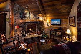 Rustic Log Cabin Chalet In Montana