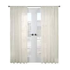 Sheer Rod Pocket Curtain Panel