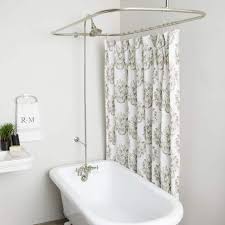 Tub Wall Mount Claw Tub Shower Package