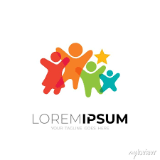 Family Logo With Colorful Design