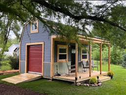 12x16 Barn With Porch Plans Barn Shed