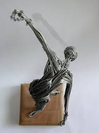 Dancing Man Wire Figurine Wire